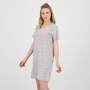 Robe de pyjama femme imprimé cerise