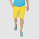 Short homme molleton avec poche plaquées