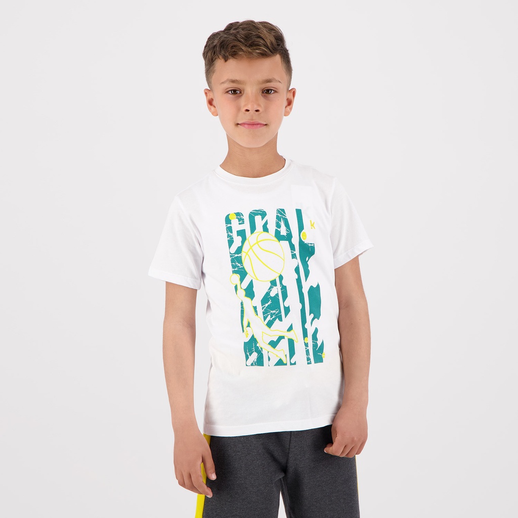 T-shirt garçon manches courtes GOAL