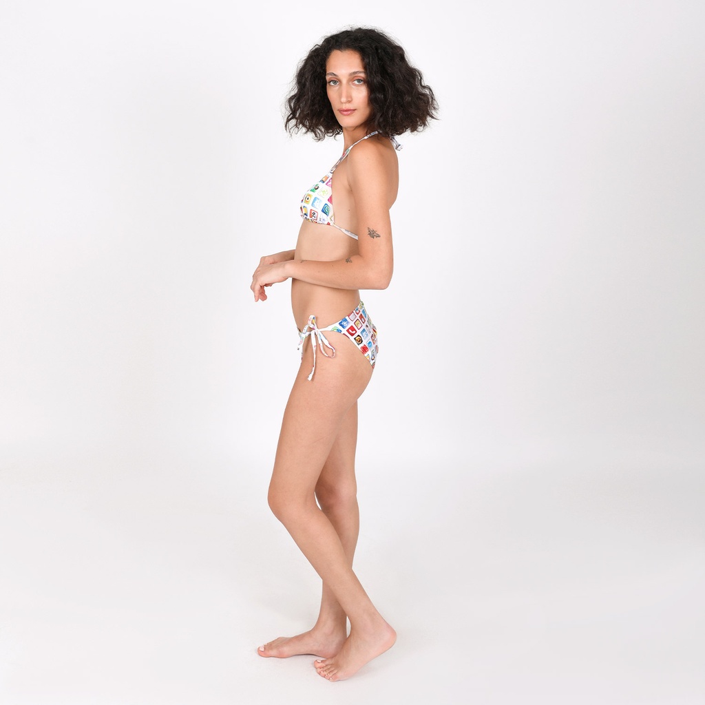 Bikini  femme imprimé à carreaux