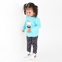 Ensemble bébé manches longues LOVE BALLET