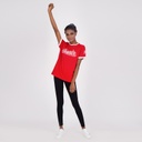 T-shirt unisexe manches courtes نشجعو النسور بالقلب و المريول