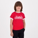 T-shirt unisexe manches courtes نشجعو النسور بالقلب و المريول