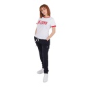 Jogger femme en molleton avec poches cargo