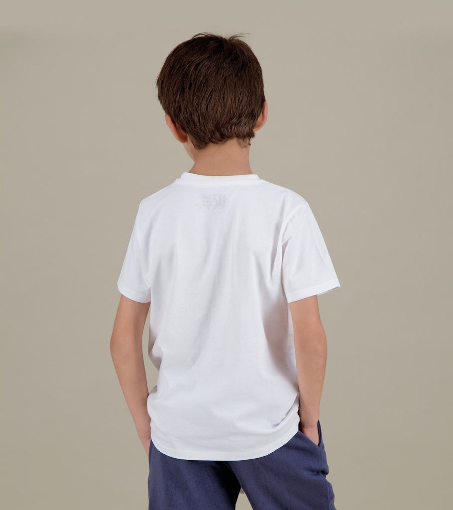 T-SHIRT MANCHES COURTES CLIN D’OEIL