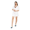 Cache maillot femme avec cordon de serrage
