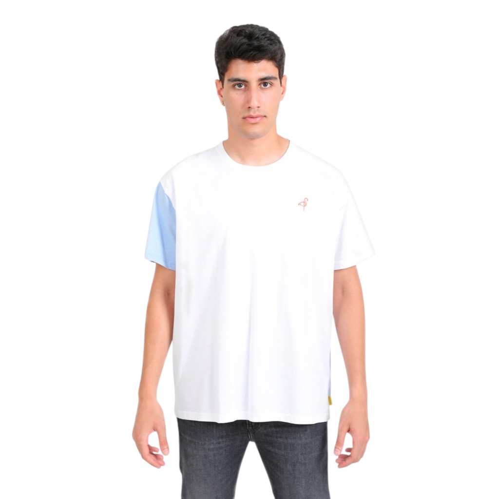 T-shirt oversized homme manches courtes KLEWNA B3INIHOM