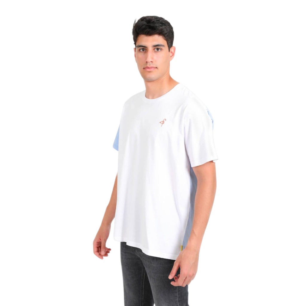 T-shirt oversized homme manches courtes KLEWNA B3INIHOM