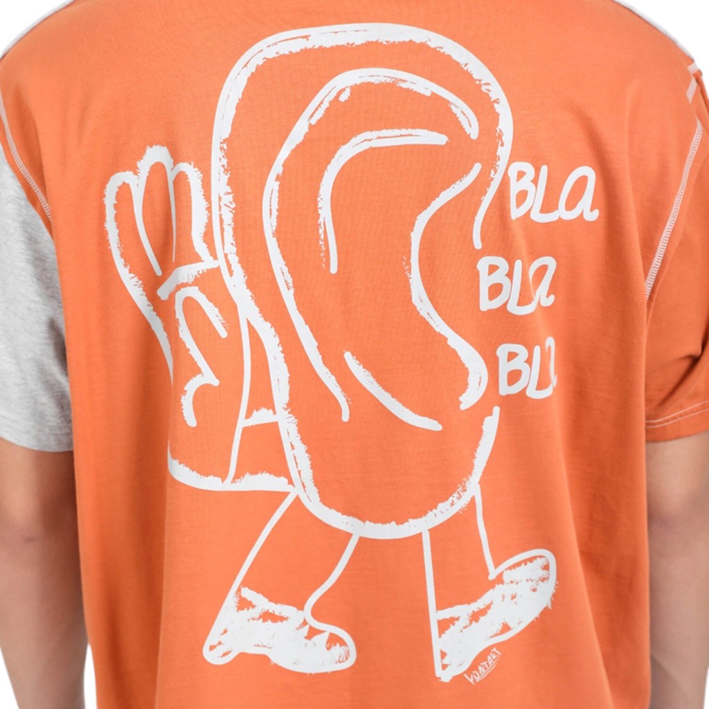 T-shirt oversized homme manches courtes BLA BLA BLA