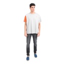 T-shirt oversized homme manches courtes BLA BLA BLA