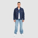 Regular jacket homme avec doublure matelassé en jeans - KENZI 2.0