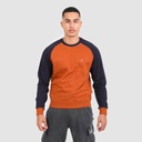 Sweat homme manches raglan avec broderie