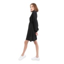 Robe sweat femme avec manches bouffantes