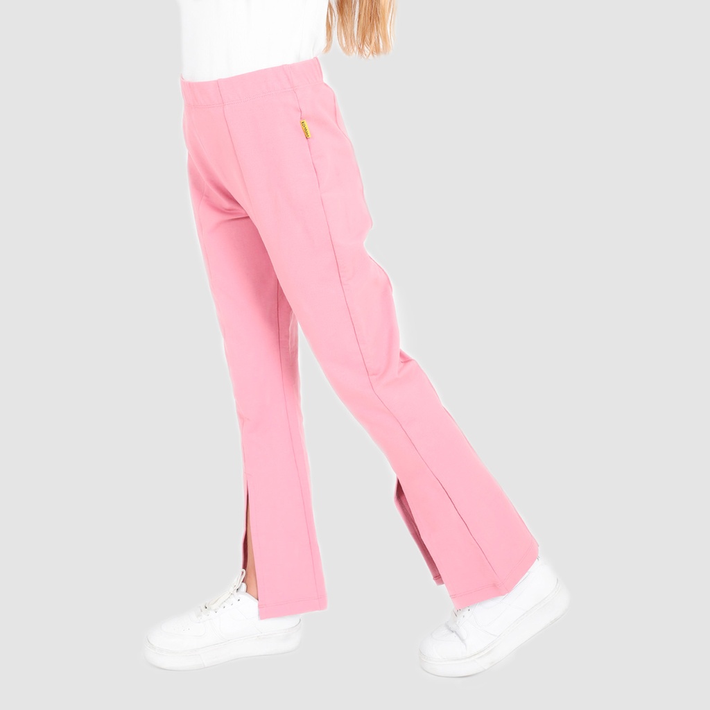 Jogger flare fille avec fentes devant