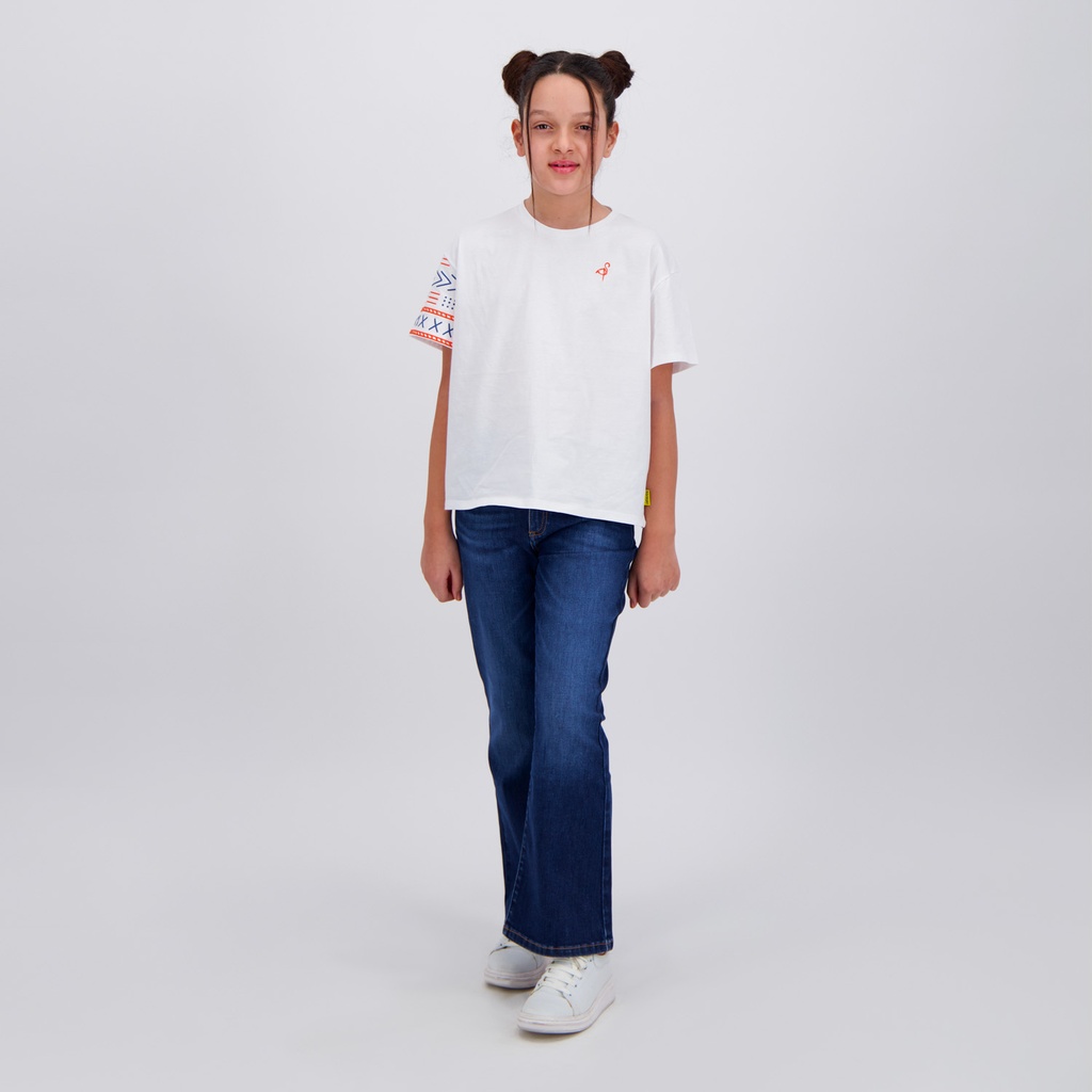 T-shirt oversized fille manches courtes MARGOUM