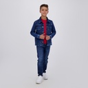 Workwear jacket garçon en jeans