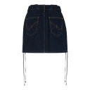 Jupe fille en jeans