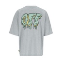T-shirt oversized garçon manches courtes avec broderie