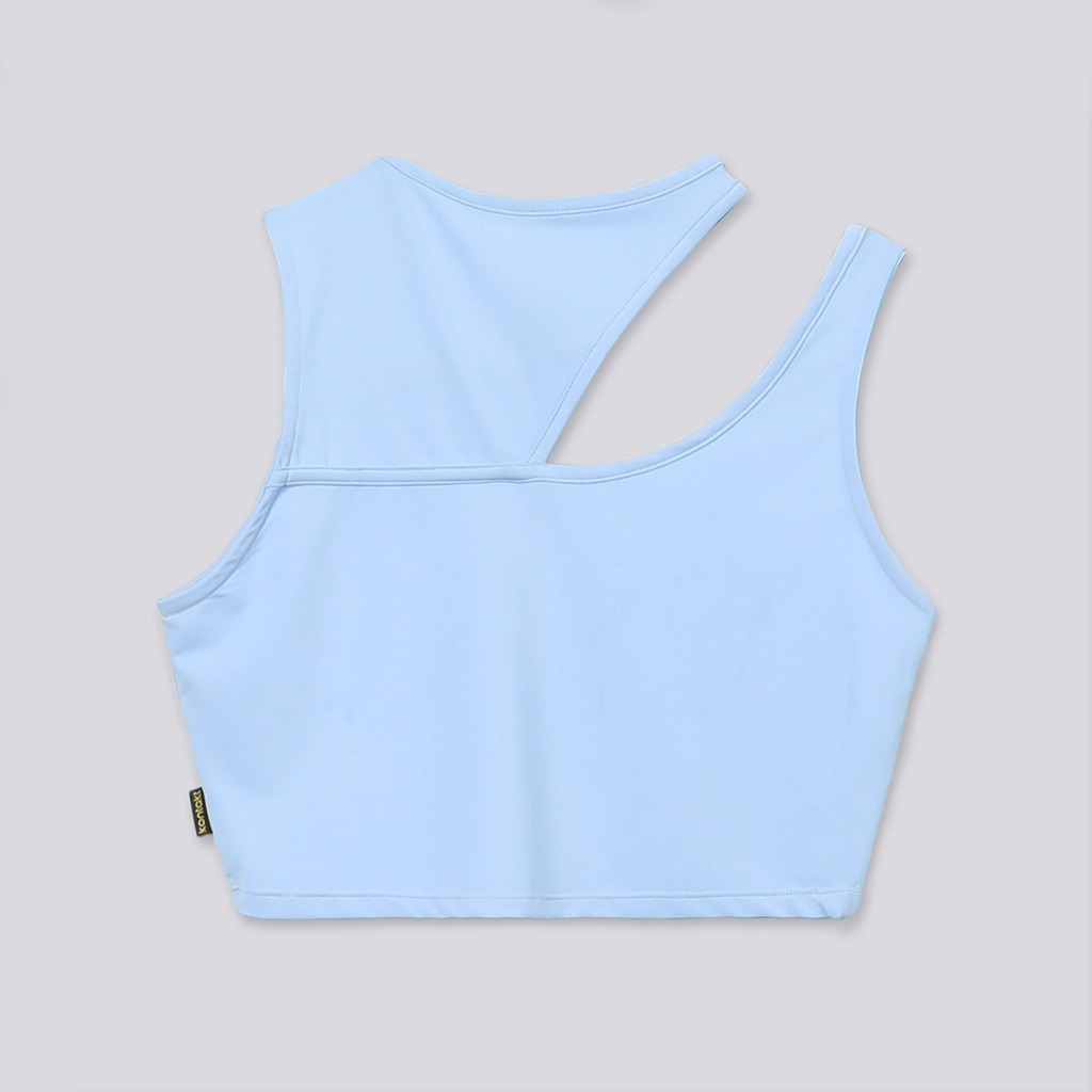 Top femme sans manches avec découpe