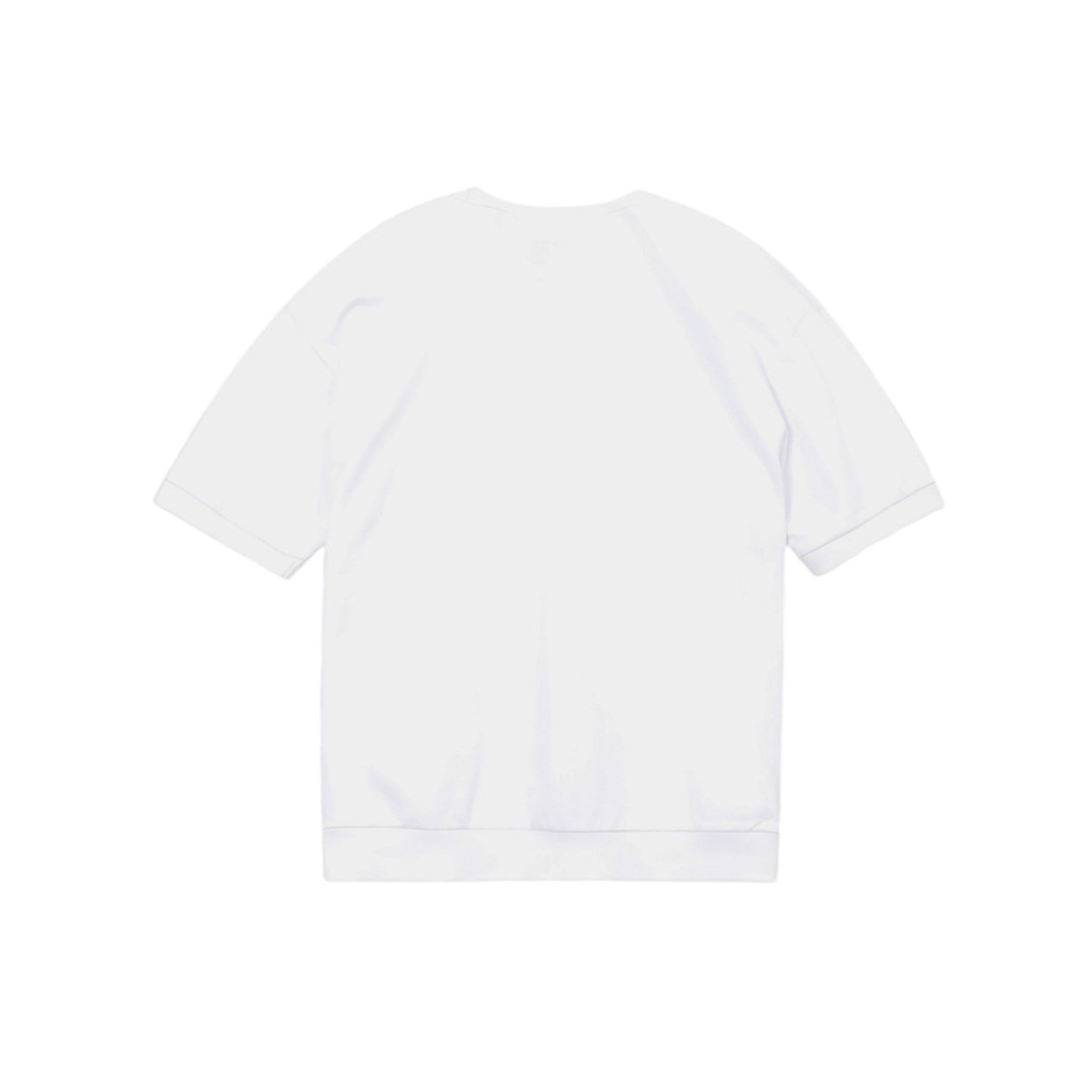 Sweat homme manches courtes avec poche plaquée