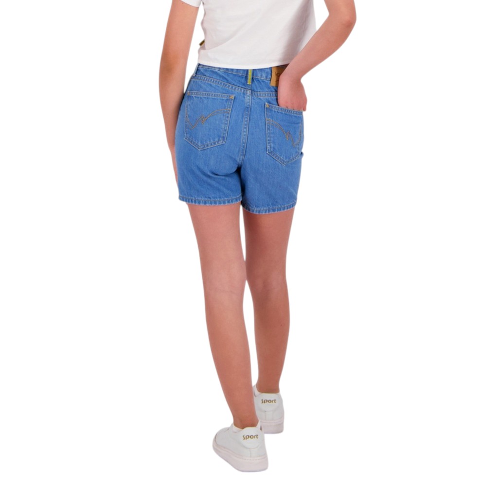 Short fille en jeans