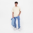 T-shirt oversized homme manches courtes الدوام ينقب الرخام