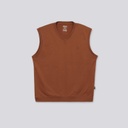 Sweat homme sans manches avec broderie