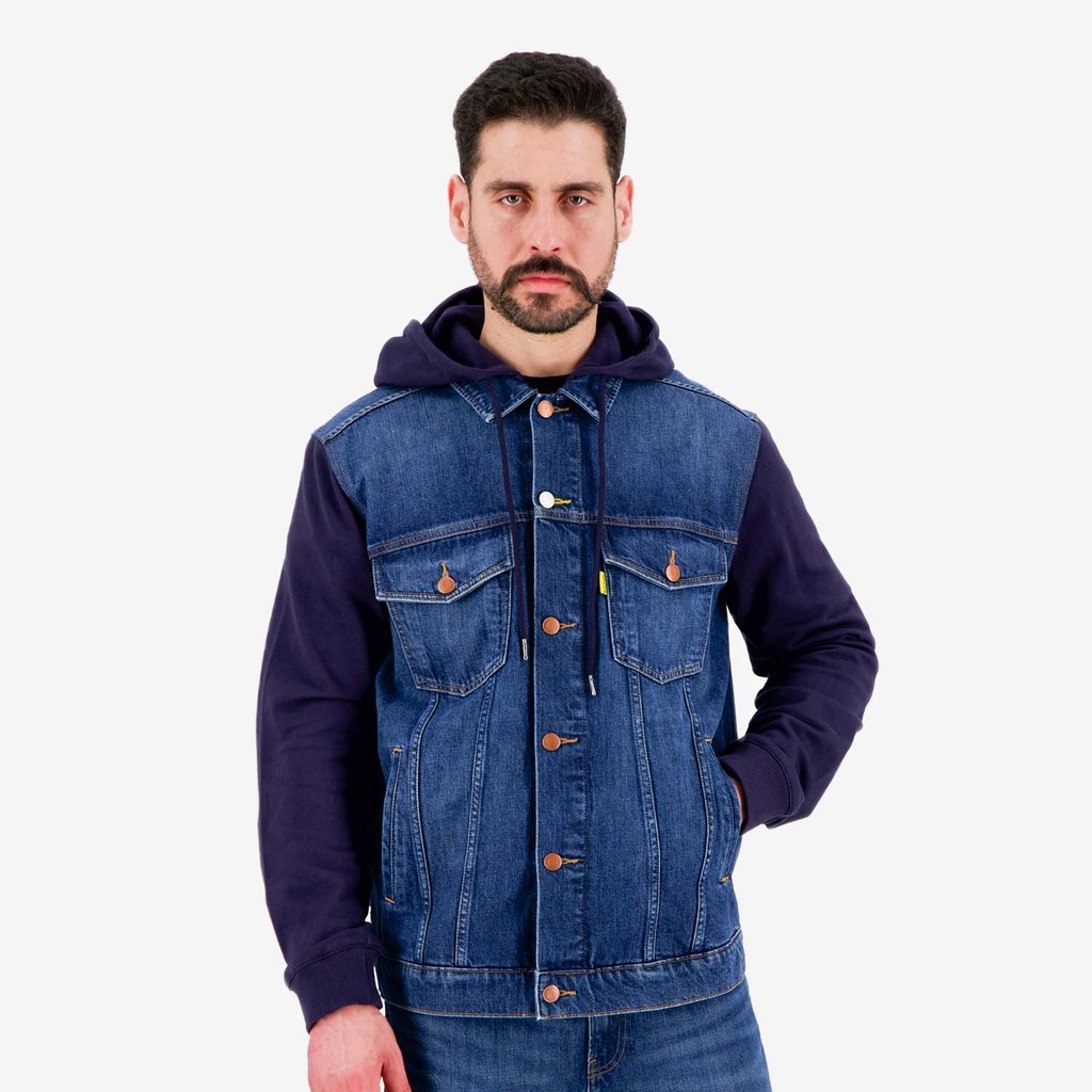 Regular jacket unisexe en bimatière - KENZI 4.0