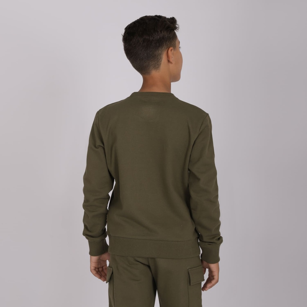 Sweat garçon avec broderie