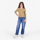Carpenter fille en jeans