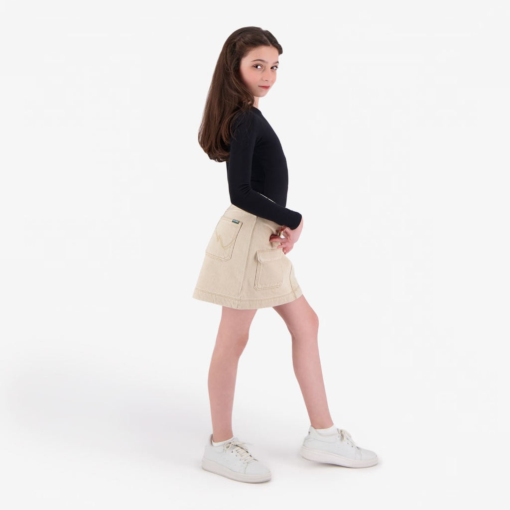 Workwear skirt fille