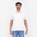 Polo homme manches courtes avec poche passepoilée