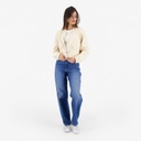 Bombers crop femme avec détails élastique