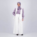 Blazer croisé femme sans manches-SAHAR