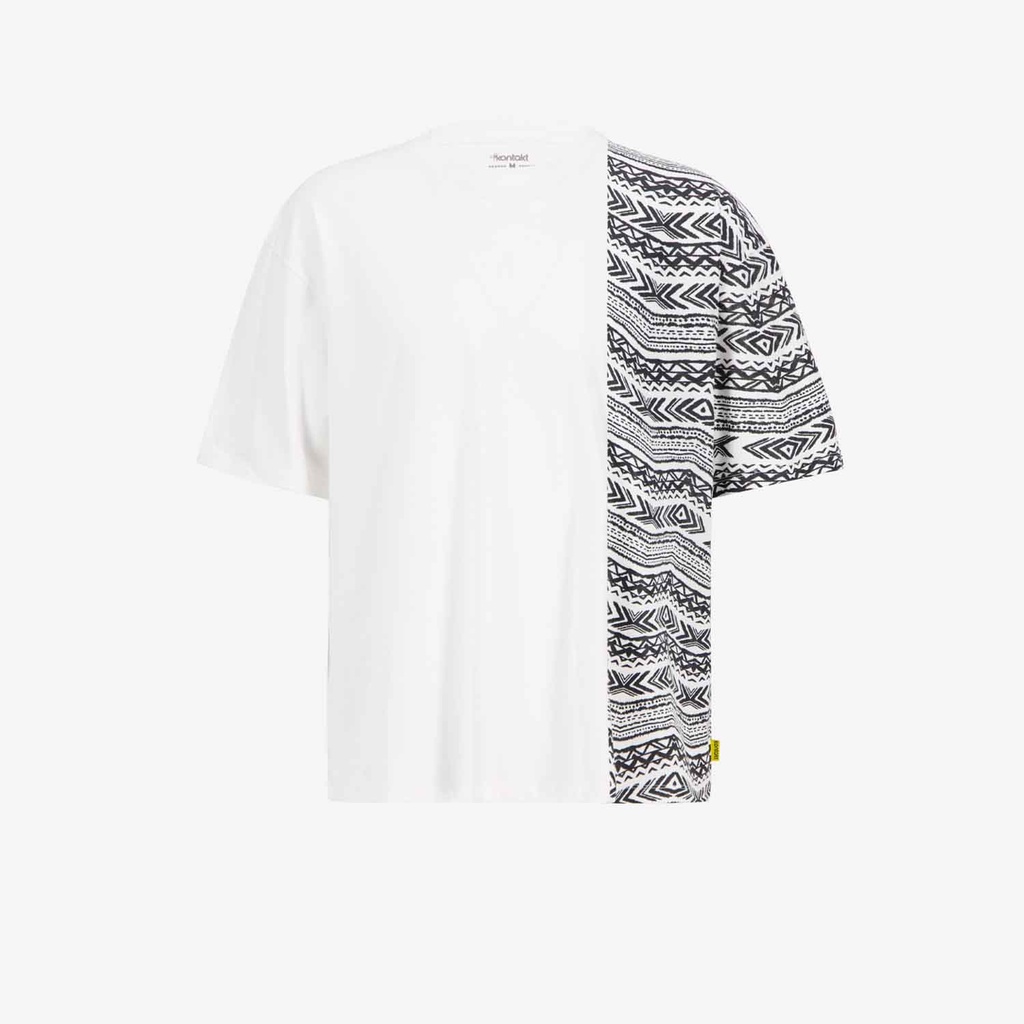 T-shirt oversized homme manches courtes IMPRIME FORMES TEPSI