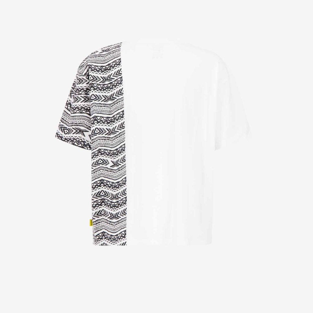 T-shirt oversized homme manches courtes IMPRIME FORMES TEPSI