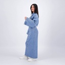 Cropped jacket femme avec manches larges en jeans - KINDA 2.0