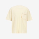 T-shirt oversized homme manches courtes avec poche soufflet