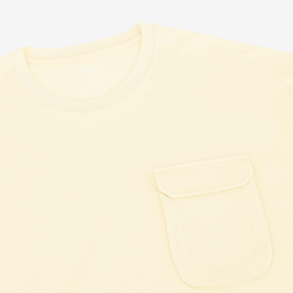 T-shirt oversized homme manches courtes avec poche soufflet