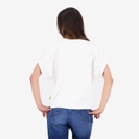 Sweat femme sans manches  avec broderie