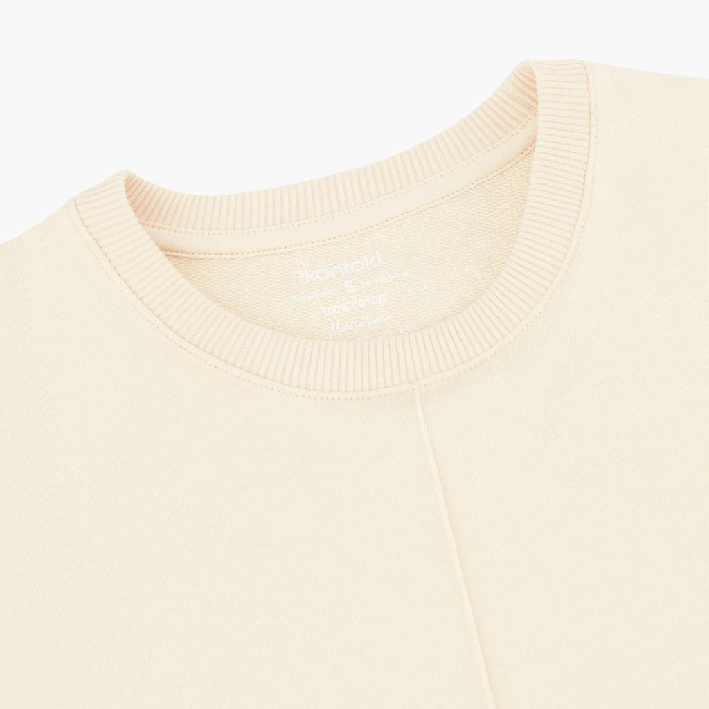 Sweat sur taille femme manches courtes avec pin-up