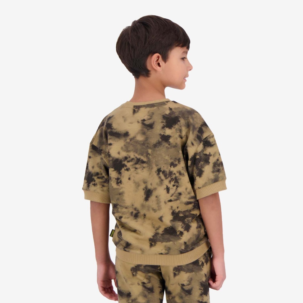 Sweat garçon manches courtes tie &amp; dye