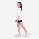 Sweat oversized fille manches courtes