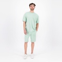 Sweat homme manches courtes avec broderie