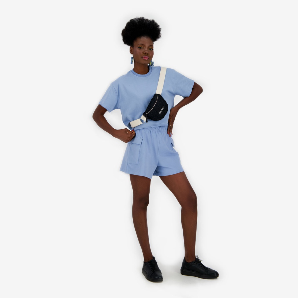 Sweat sur taille femme manches courtes  إلي تعدى وفات زعما يرجع