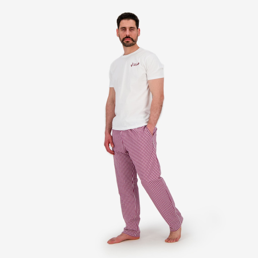 Pyjama homme manches courtes عزيزتي