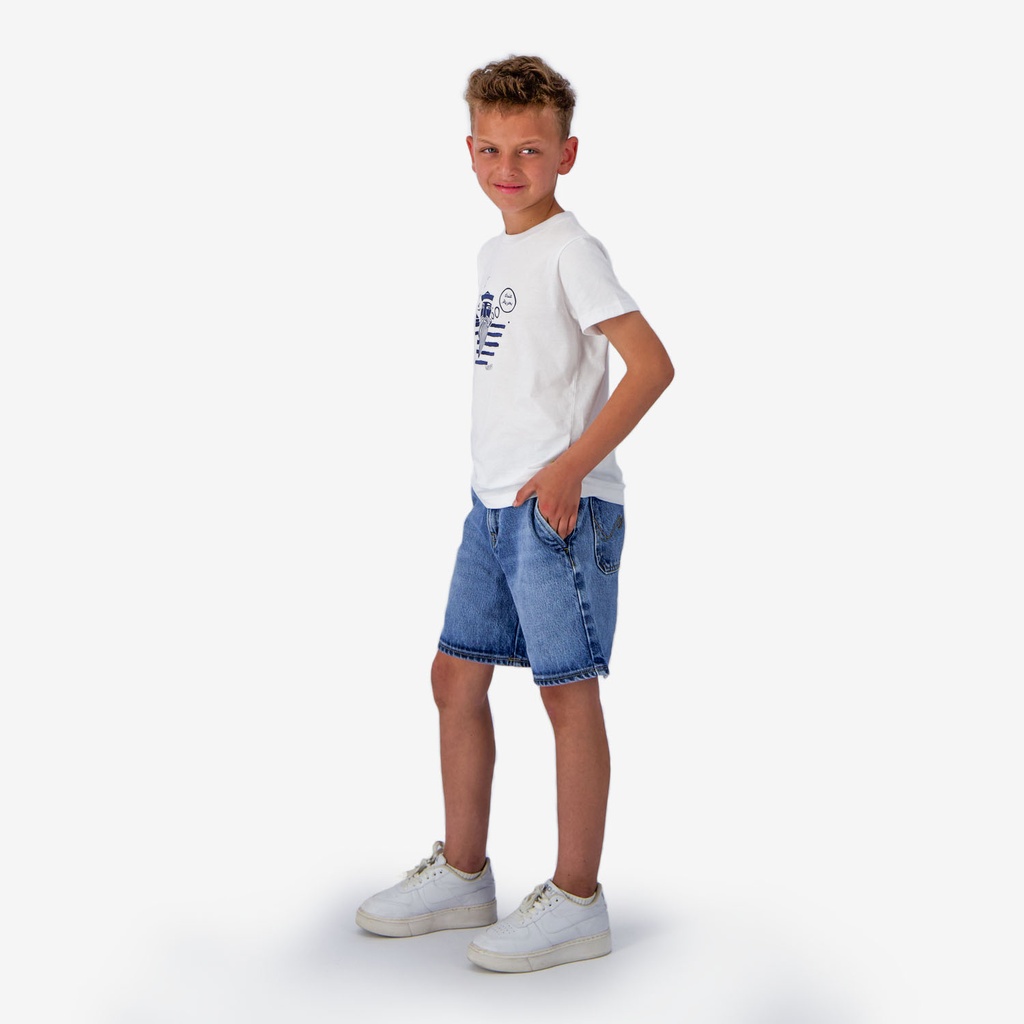 Short workwear garçon en jeans