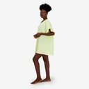 Robe de plage avec volant sur les manches