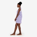 Robe de pyjama femme avec volant