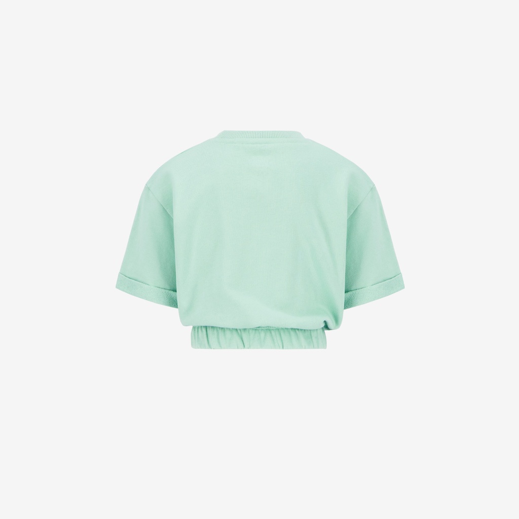 Sweat crop fille manches courtes bkouly فيتامين